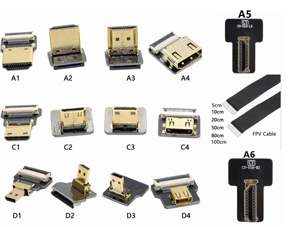 FPV Micro Mini HDMI-compat 90  - Drone Gimbal For Gopro のレビューと価格