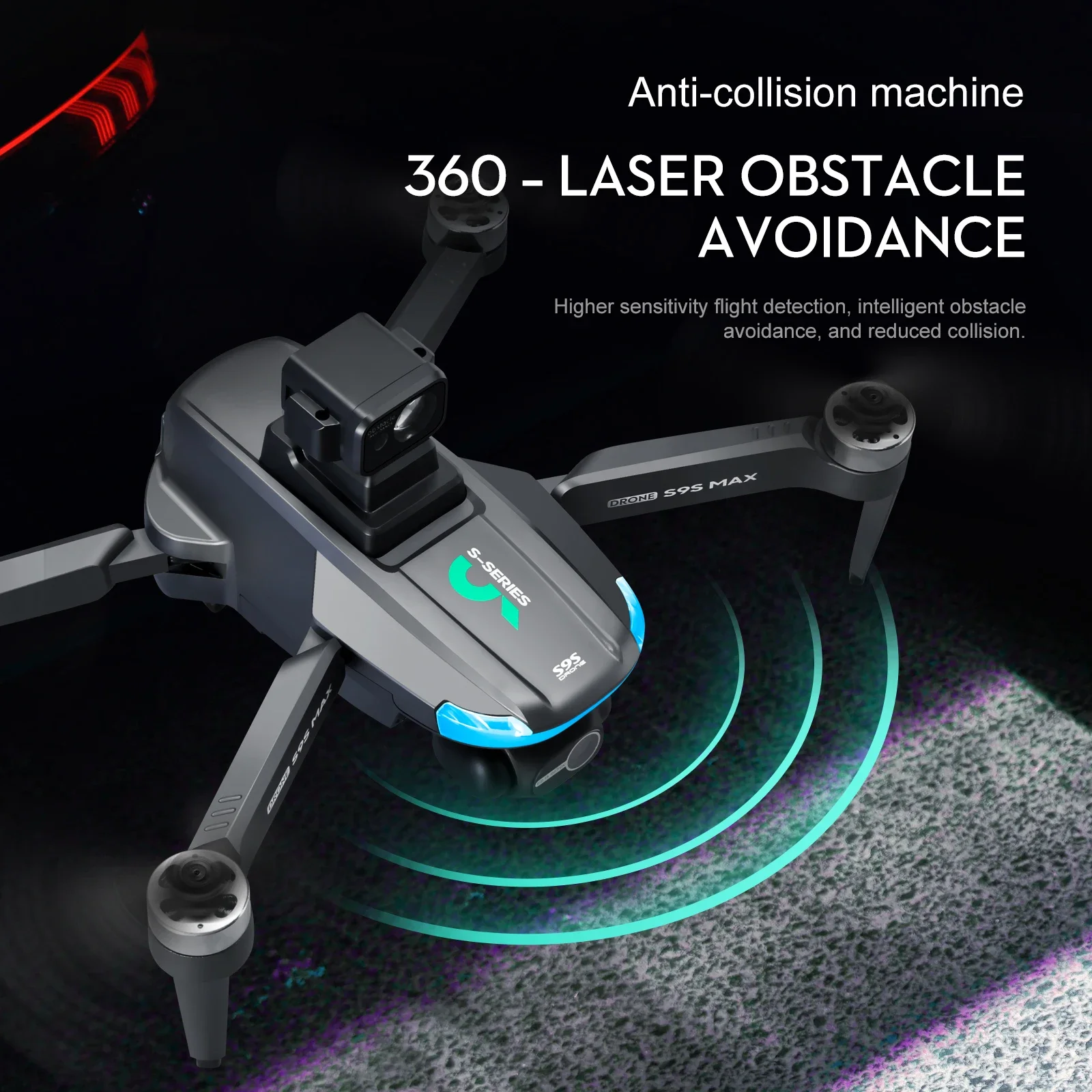 NEW S9S MAX MINI Drone 4K 2-Ax - Drone Gimbal 2 Axis のレビューと価格
