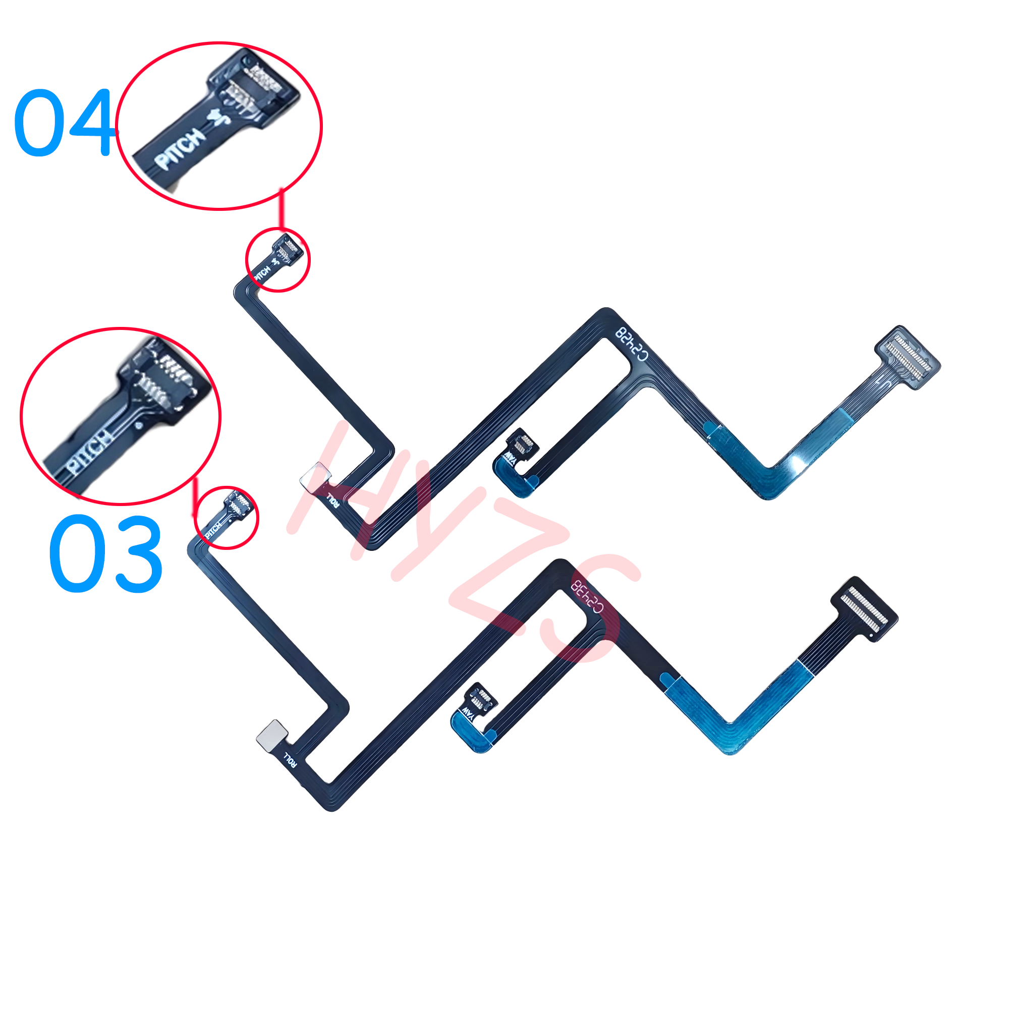 Hubsan Zino Pro/Pro Plus RC Dr - Drone Gimbal Ribbon Cable のレビューと価格