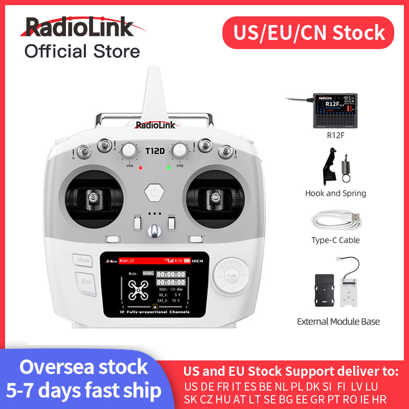 Radiolink T12D ELRS 12 Channel - Drone Gimbal Controller のレビューと価格