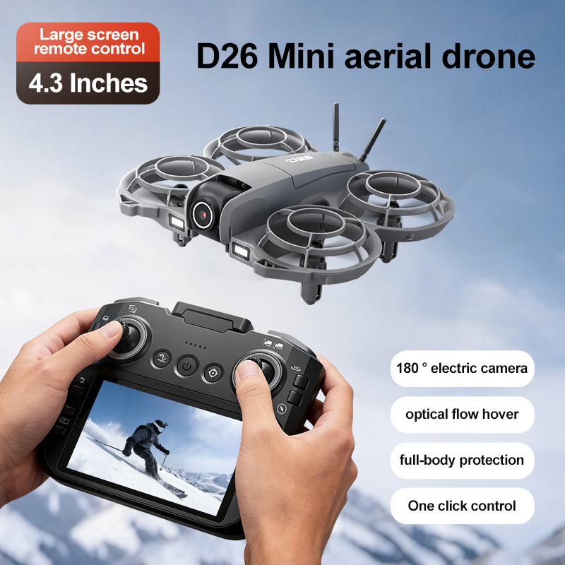 D26 Drone 4K Aerial HD 180° Ca - Drone Gimbal 2 Axis のレビューと価格