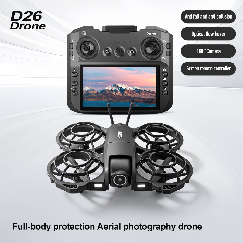 D26 Drone 4K Aerial HD 180° Ca - Drone Gimbal 2 Axis のレビューと価格