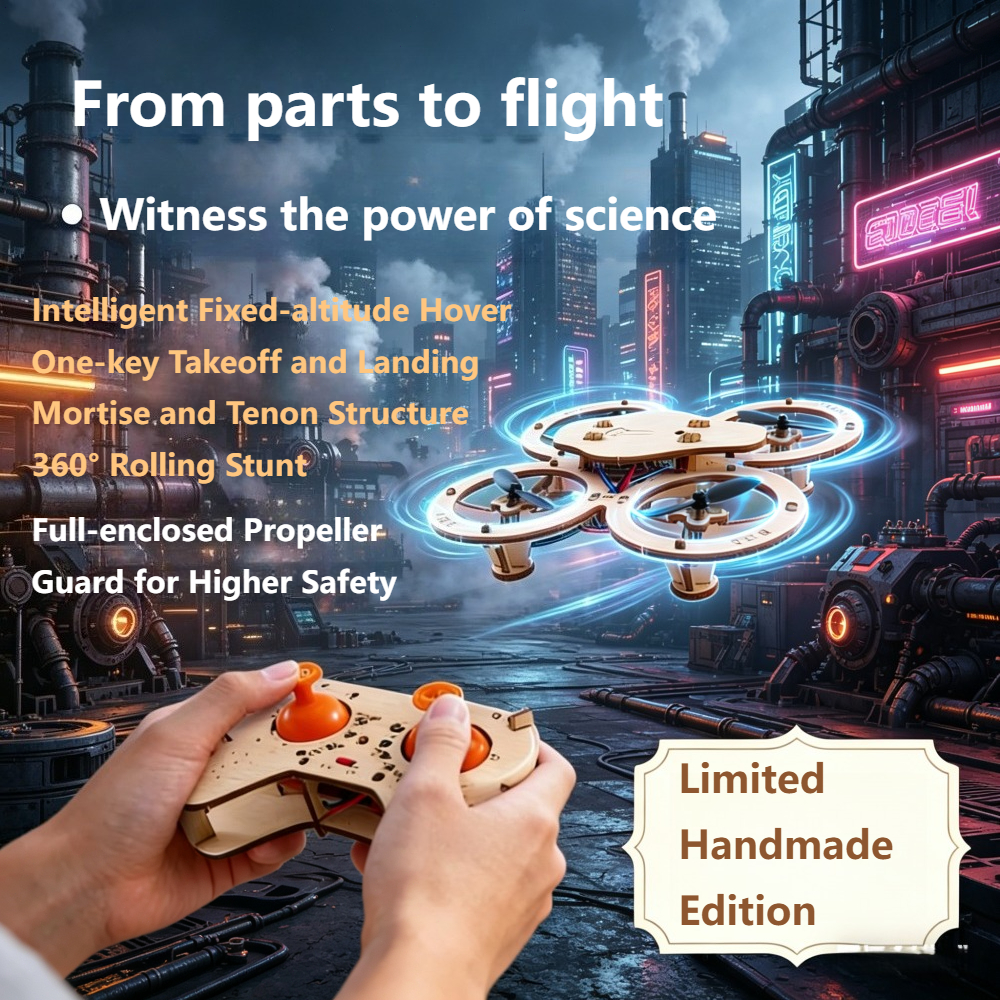 2026 New Wooden DIY Assembled  - Drone Gimbal Controller のレビューと価格