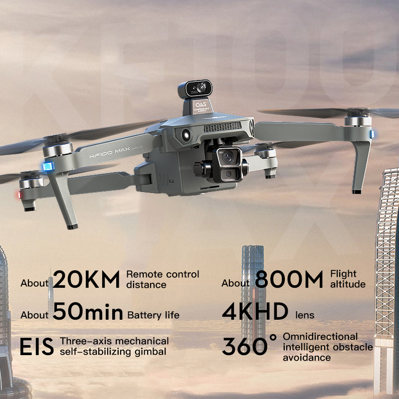SJRC KF100 MAX 8K UHD Photo HD - Drone Gimbal Case のレビューと価格