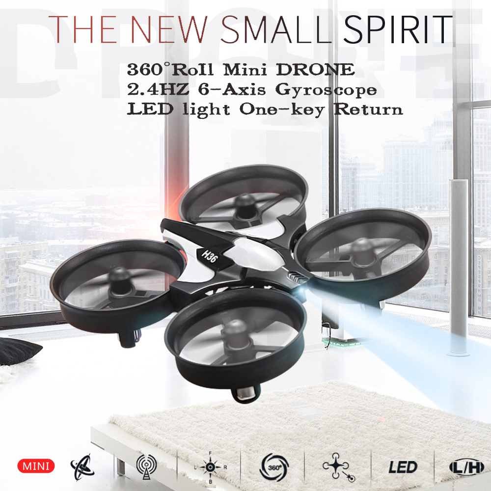JJRC H36 Mini Drone 2.4G 6-axi - Drone Gimbal 2 Axis のレビューと価格