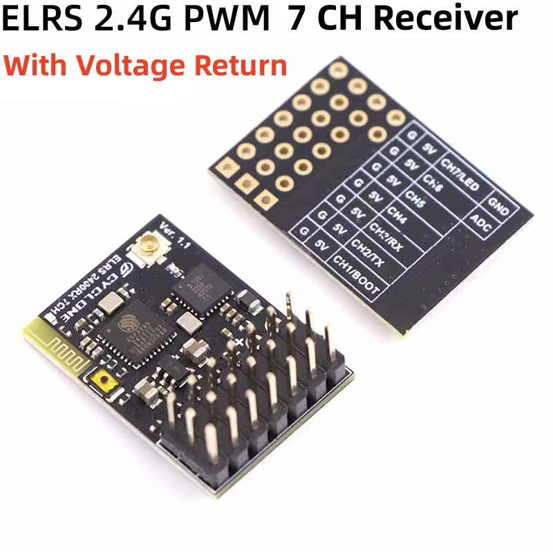 ELRS 2.4G PWM 7CH 6CH CRSF Rec - Drone Gimbal Controller のレビューと価格