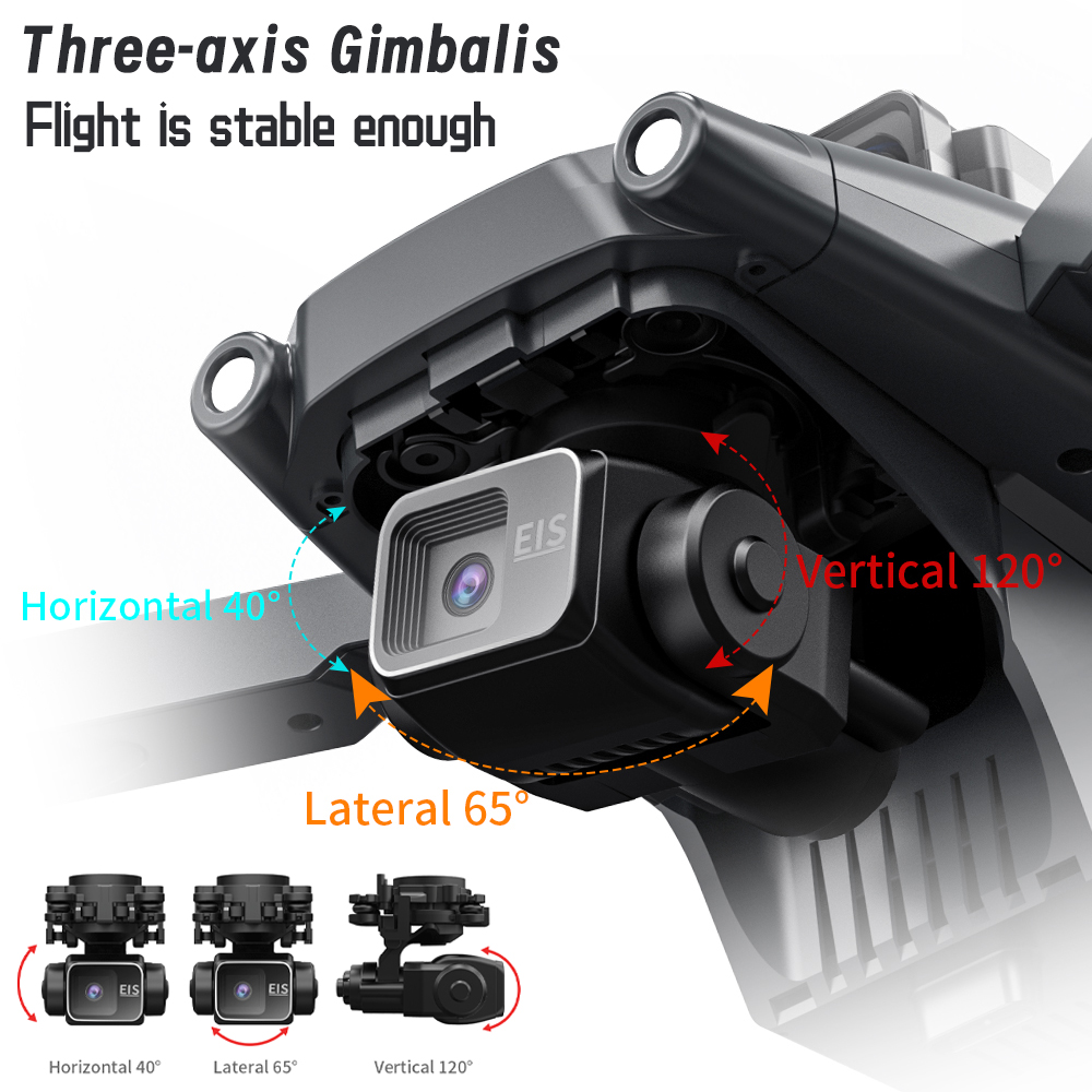 L600 Pro MAX /L600 PRO Drone 4 - Drone Gimbal 3 Axis のレビューと価格