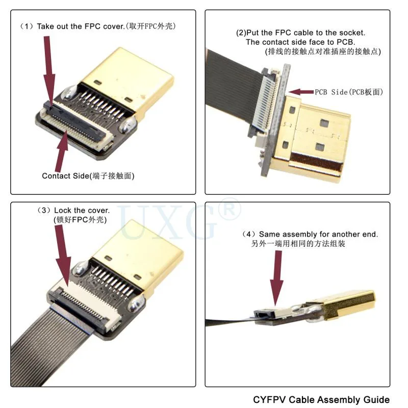 FPV HDMI-compatible Cable To M - Drone Gimbal For Gopro のレビューと価格