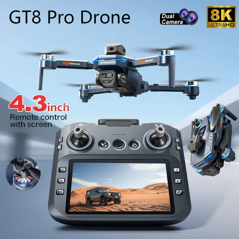 2026 New GT8 Drone GPS 8K Prof - Drone Gimbal 3 Axis のレビューと価格