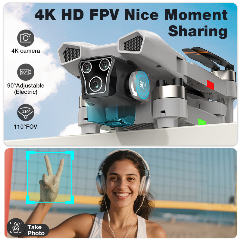 2026 Hot L017 Pro Drone Brushl - Drone Gimbal 3 Axis のレビューと価格
