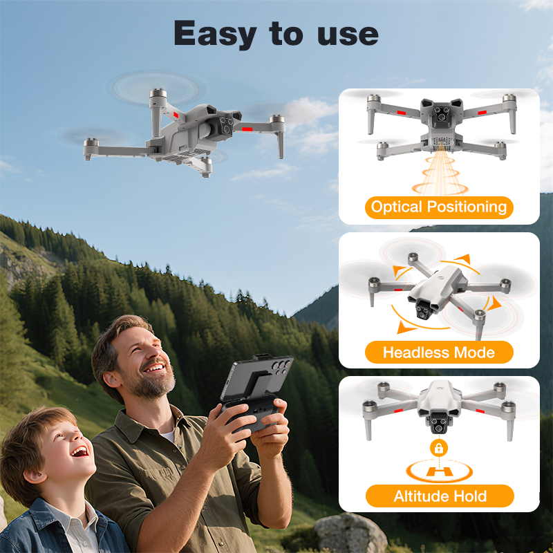 2026 Hot L017 Pro Drone Brushl - Drone Gimbal 3 Axis のレビューと価格