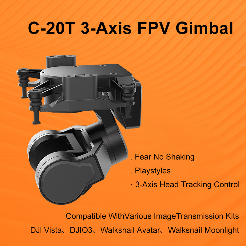 3-Axis Gimbal for FPV Racing D - Drone Gimbal 3 Axis のレビューと価格