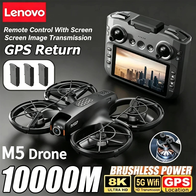 Lenovo M5 Drone 8K Professiona - Drone Gimbal 3 Axis のレビューと価格