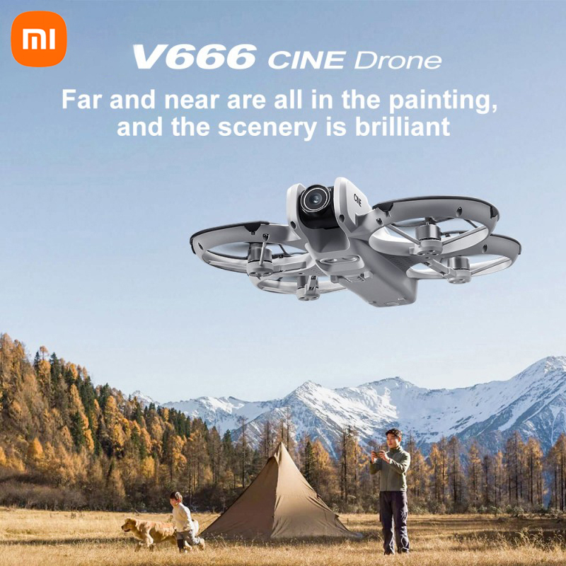 Xiaomi V666 Drone 8K Aerial HD - Drone Gimbal 3 Axis のレビューと価格