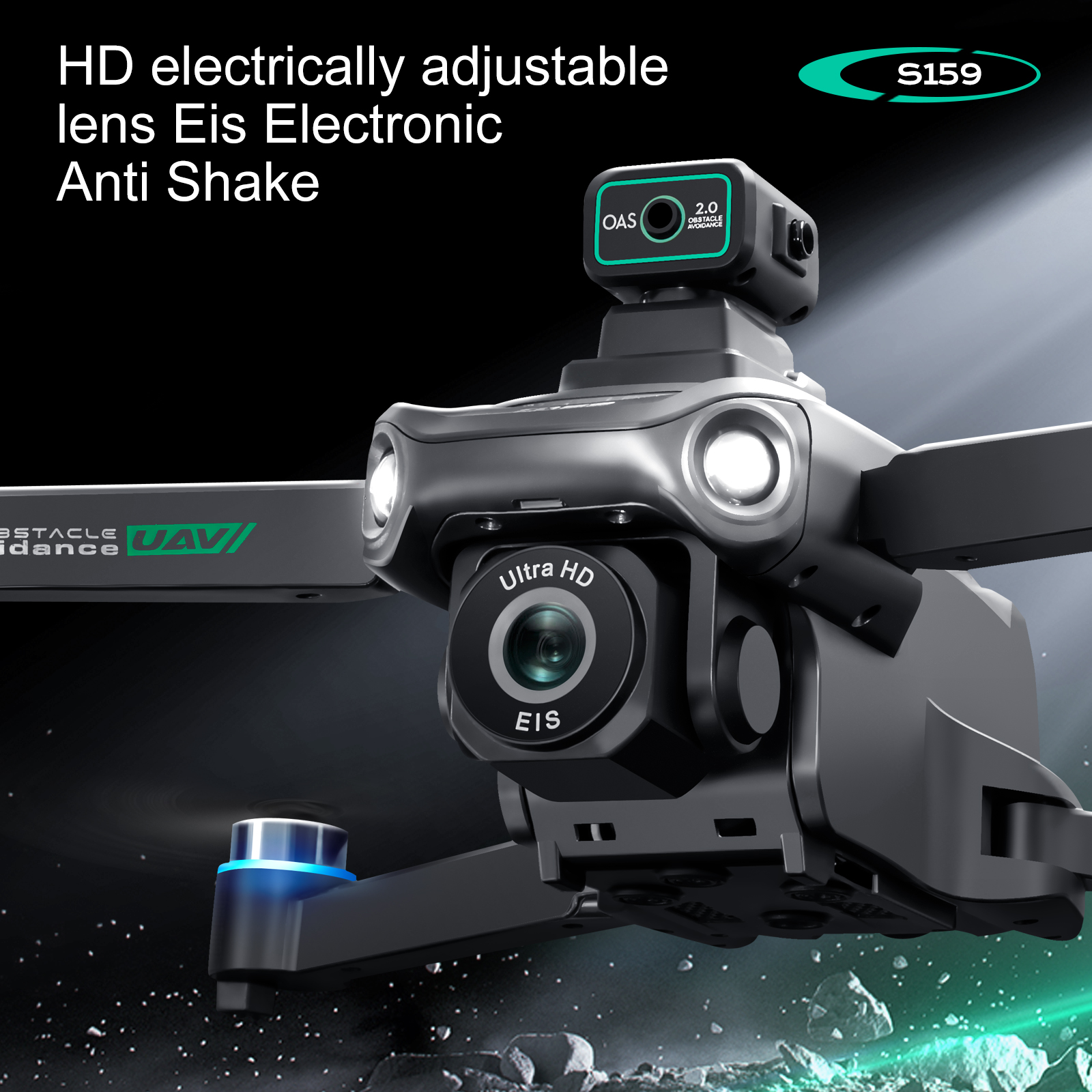 S159 GPS Drone 4K Profesional  - Drone Gimbal Brushless のレビューと価格